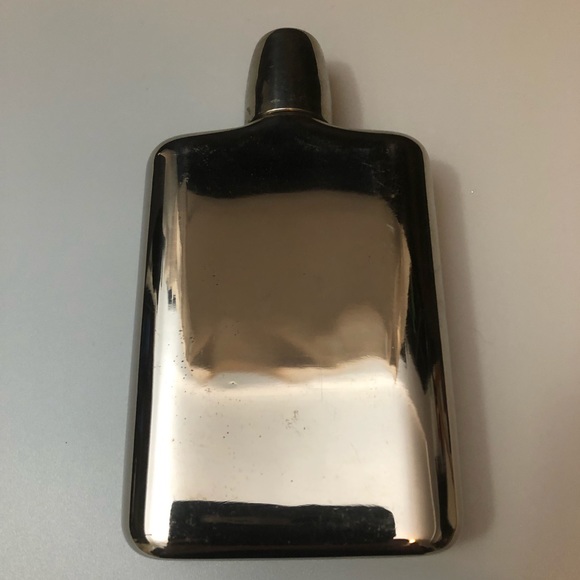 Vintage antique EUC metal flask embossed Japan map - Picture 9 of 17